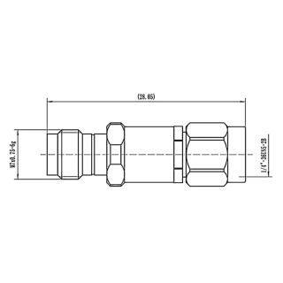 06-010203-0012 HS-2.4mmF To SMAM Adapter (26.5G)_Web2